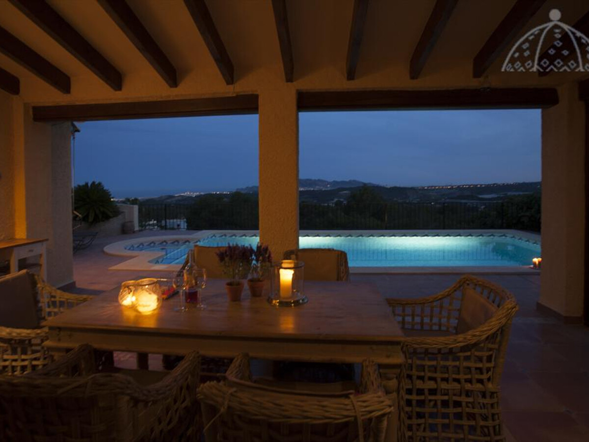 Maison 6 pers. Altea : piscine privée, vue baie et jardin - Photo 24