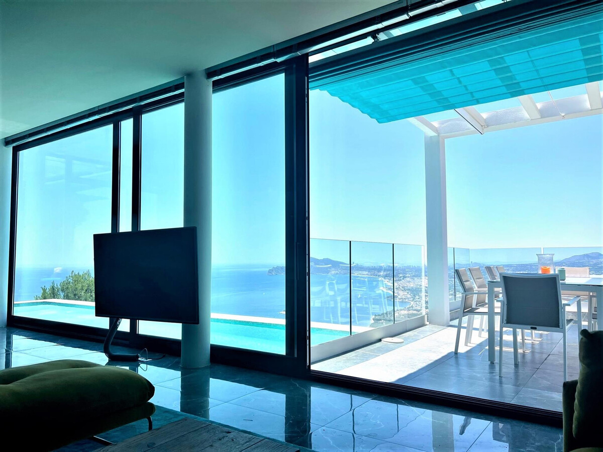 Villa Bauhaus Altea-Hills, piscine débordement chauffée - Photo 6