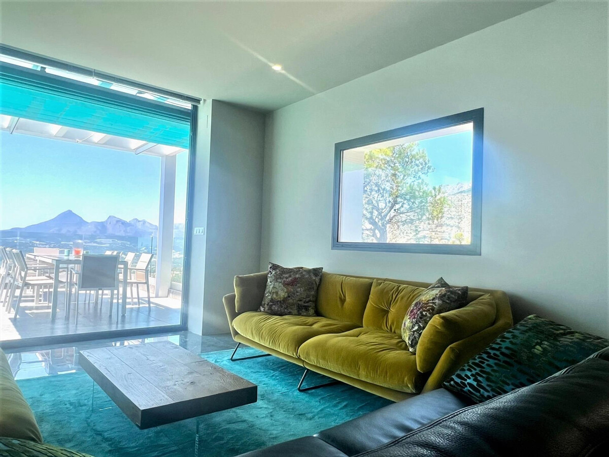 Villa Bauhaus Altea-Hills, piscine débordement chauffée - Photo 20