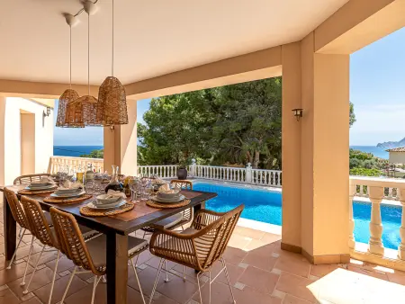 Location villa à Altea, Villa spacieuse avec piscine privée, jardin, 4 ch, proche plage à Altea