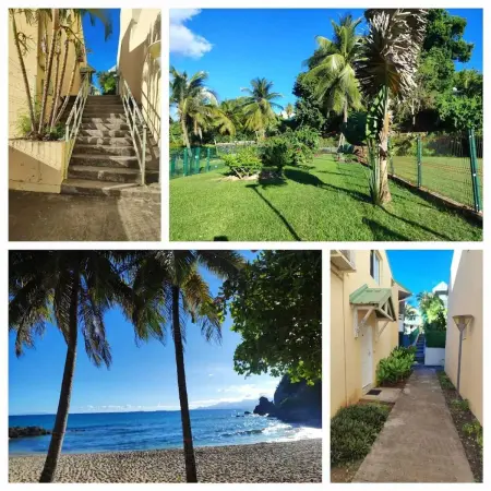 Appartement avec accès direct plage et terrasse, Le Gosier : photo 4