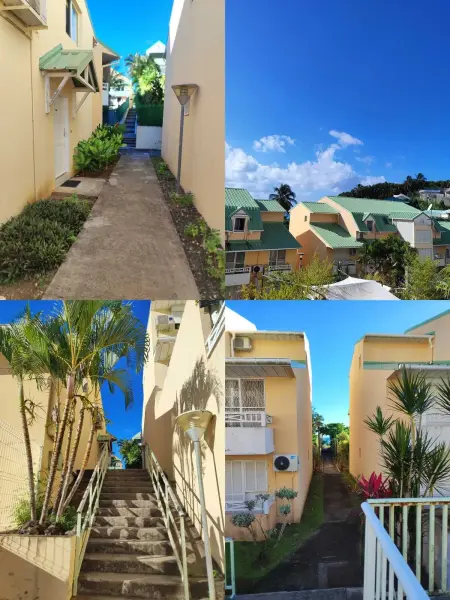 Appartement avec accès direct plage et terrasse, Le Gosier : photo 8