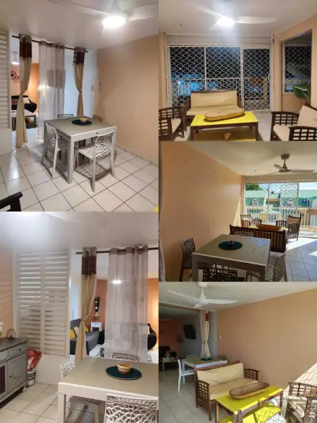 Appartement avec accès direct plage et terrasse, Le Gosier : photo 10
