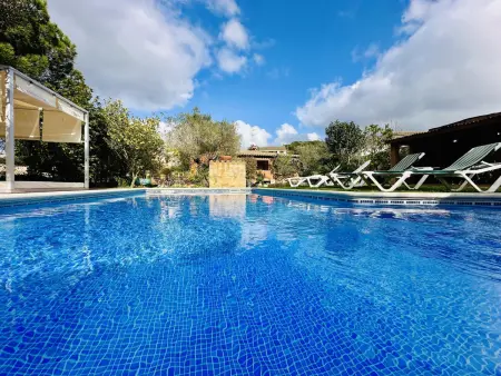 Location villa à Calonge, Maison confortable avec piscine privée et climatisation à Calonge