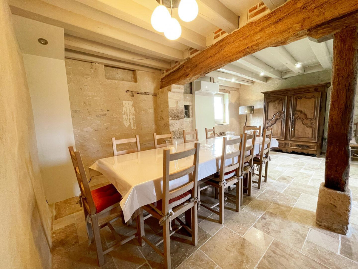 Gîte 10 pers. avec terrasse 1000 m² à Chédigny - Photo 3