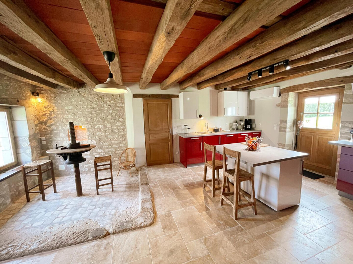 Gîte 10 pers. avec terrasse 1000 m² à Chédigny - Photo 8