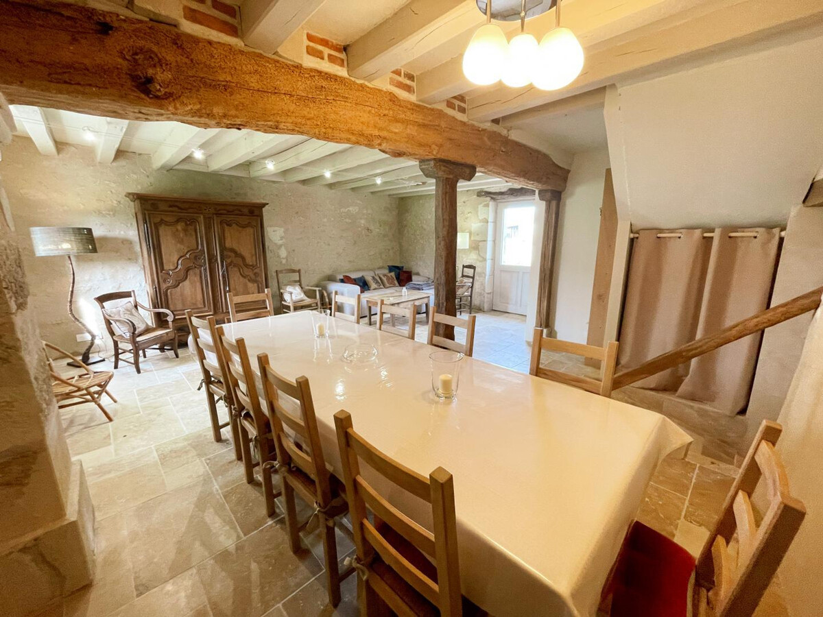 Gîte 10 pers. avec terrasse 1000 m² à Chédigny - Photo 12