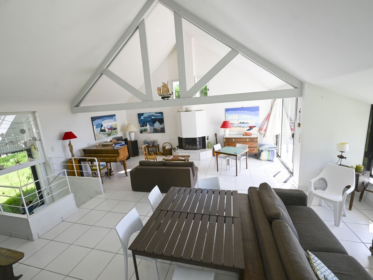 Maison d'architecte 153m² vue mer, 400m plage Govelins - Photo 3