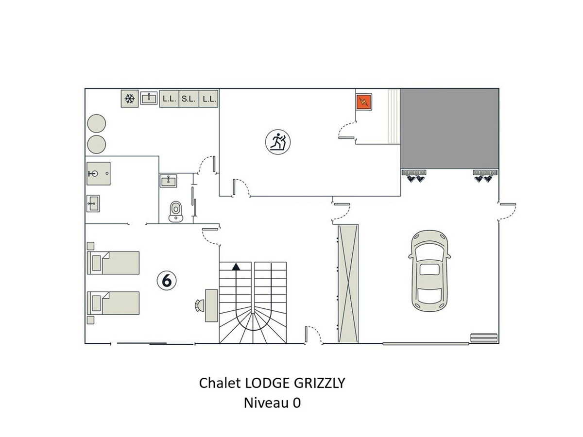 Lodge Grizzly, chalet 4★ 14 pers avec sauna à La Clusaz - Photo 23