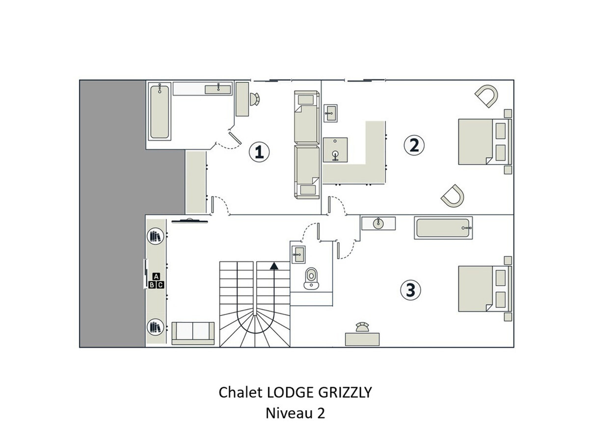 Lodge Grizzly, chalet 4★ 14 pers avec sauna à La Clusaz - Photo 25