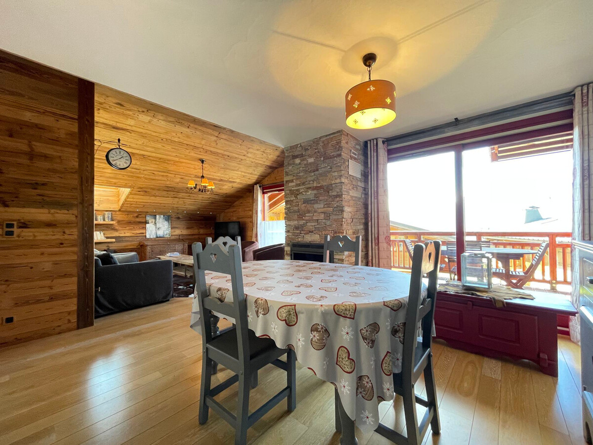 Appartement 6 pers, terrasse Sud-Ouest, vue Mont Charvin - Photo 10