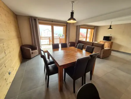 Appartement 3 pièces 80m² balcon Sud, Les Deux Alpes : photo 2