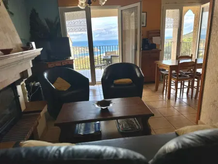 Maison 6 pers. Port-Vendres, vue mer et fort du Cap Béar : photo 6