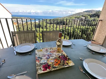 Maison 6 pers. Port-Vendres, vue mer et fort du Cap Béar : photo 25