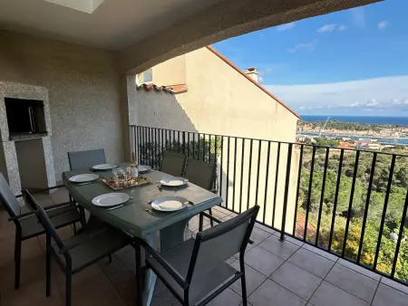 Maison 6 pers. Port-Vendres, vue mer et fort du Cap Béar : photo 26