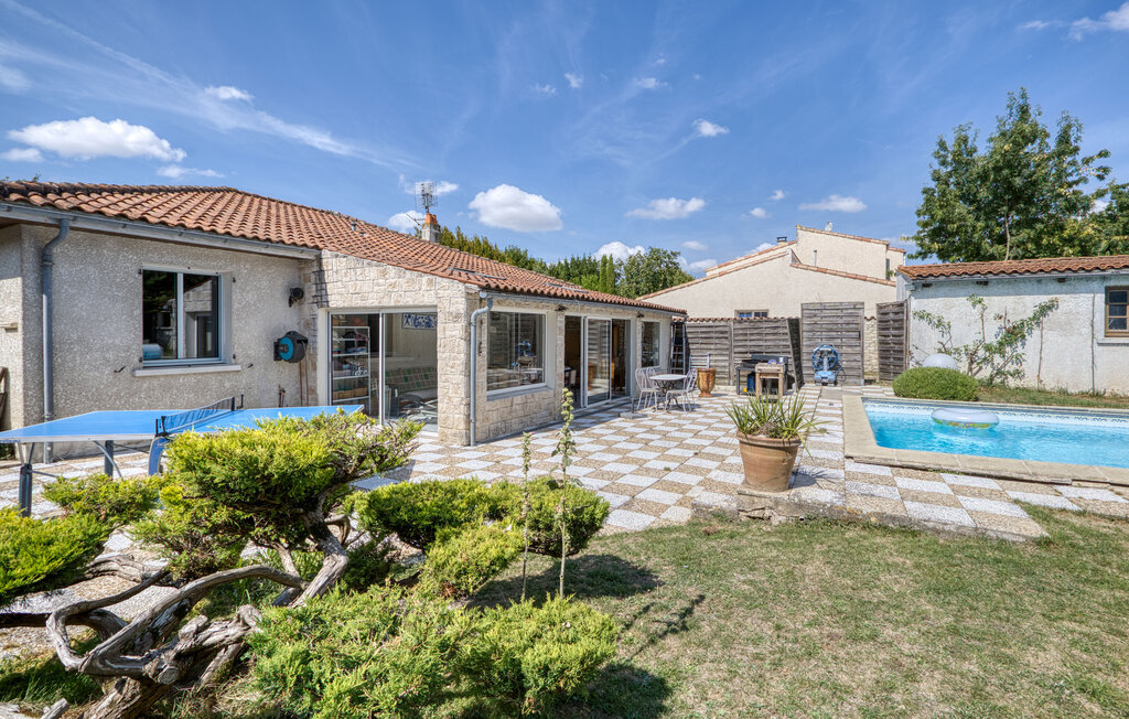 Maison 6 pers. à Clavette avec piscine chauffée - Photo 9