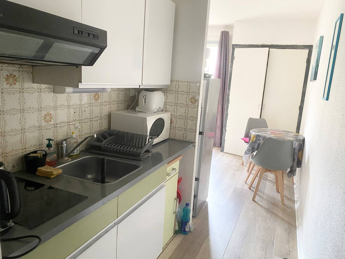 Studio 25 m² centre-ville, balcon sud, animaux admis - Photo 9