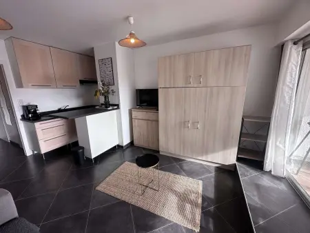 Studio-cabine climatisé avec parking privé, plage à 100 m, Le Grau-du-Roi : photo 6
