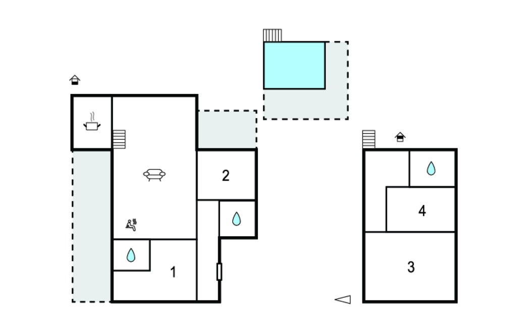 Maison 10 pers. vignobles avec piscine chauffée - Photo 44