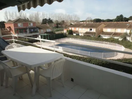 Location appartement à Le Grau du Roi, Appt climatisé, 4 pers, piscine et parking - Le Grau-du-Roi