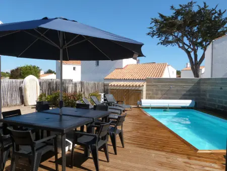 Location maison à L'Épine, Maison neuve avec piscine privative à Noirmoutier - 10 personnes