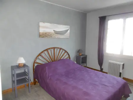 Maison de plain-pied avec jardin ombragé et animaux admis, proche mer et forêt - 6 pers - Photo 8