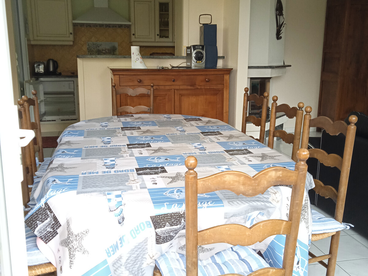 Maison 8 pers. plain-pied, forêt, 900m plage - Photo 8