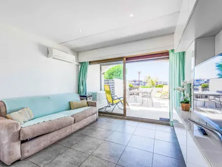 Appartement Palmyra au Barcarès, terrasse 23 m² vue lac : photo 3