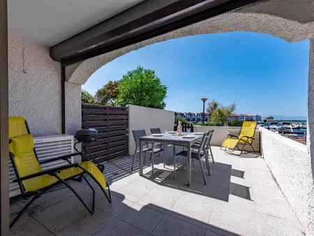 Appartement Palmyra au Barcarès, terrasse 23 m² vue lac : photo 6