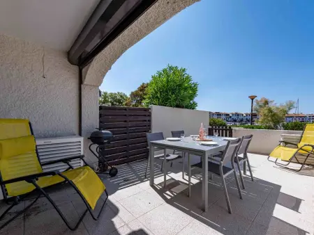 Appartement Palmyra au Barcarès, terrasse 23 m² vue lac : photo 7