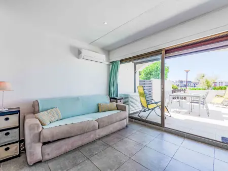 Appartement Palmyra au Barcarès, terrasse 23 m² vue lac : photo 9