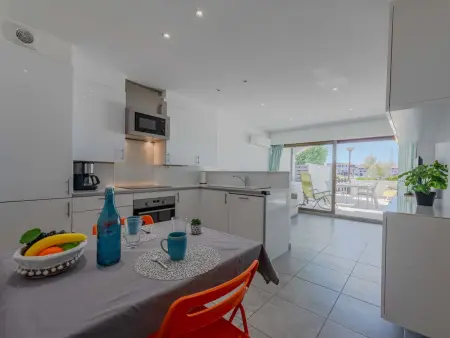 Appartement Palmyra au Barcarès, terrasse 23 m² vue lac : photo 17