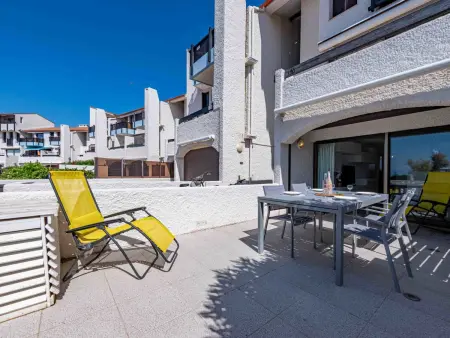 Appartement Palmyra au Barcarès, terrasse 23 m² vue lac : photo 26
