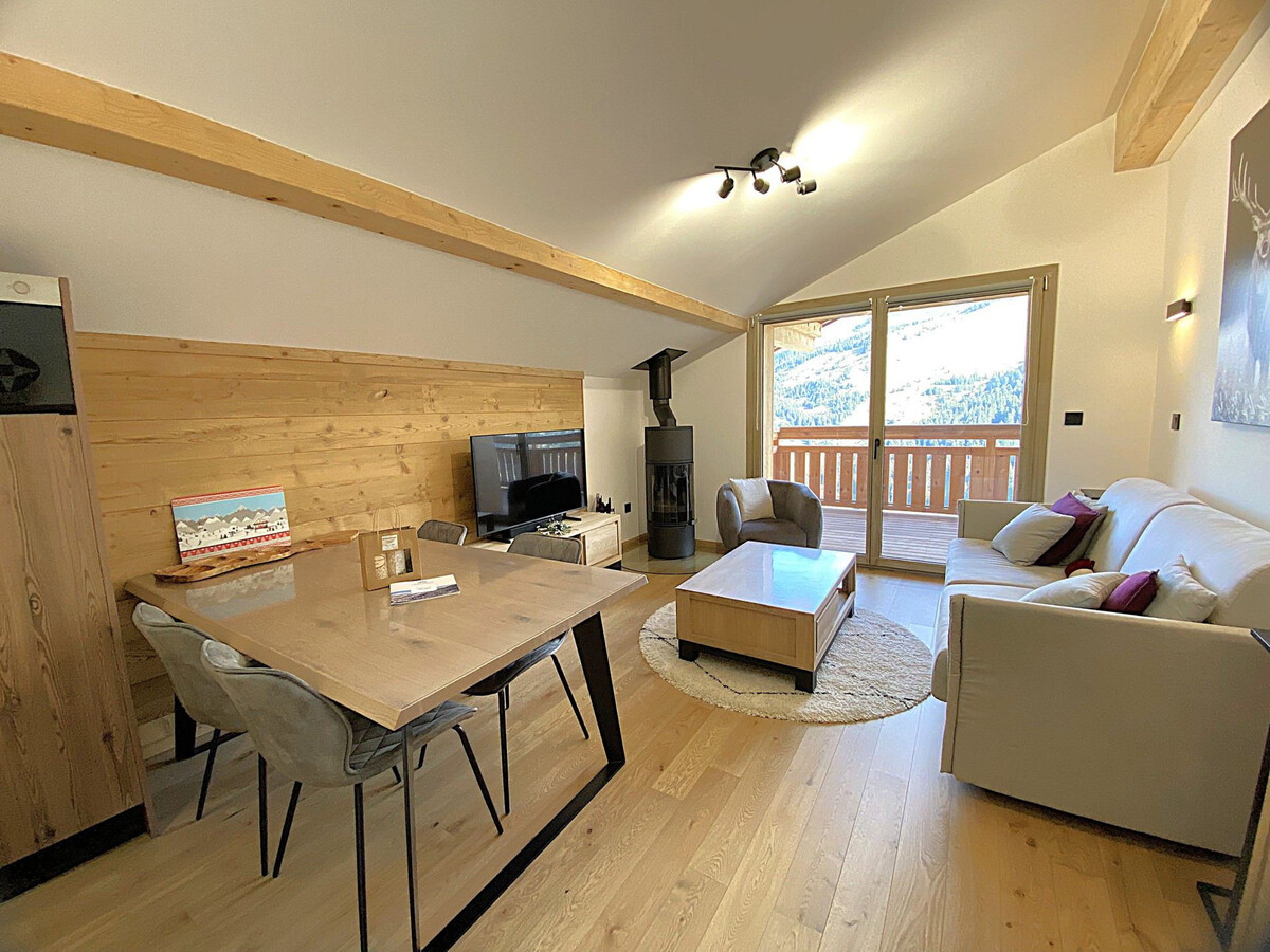 Appartement 43m² Méribel Mottaret, terrasse vue montagne - Photo 1