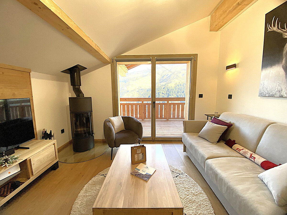 Appartement 43m² Méribel Mottaret, terrasse vue montagne - Photo 2