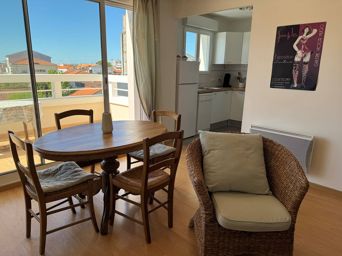 Appartement 47m² Royan - Balcon vue dégagée, parking privé - Photo 2