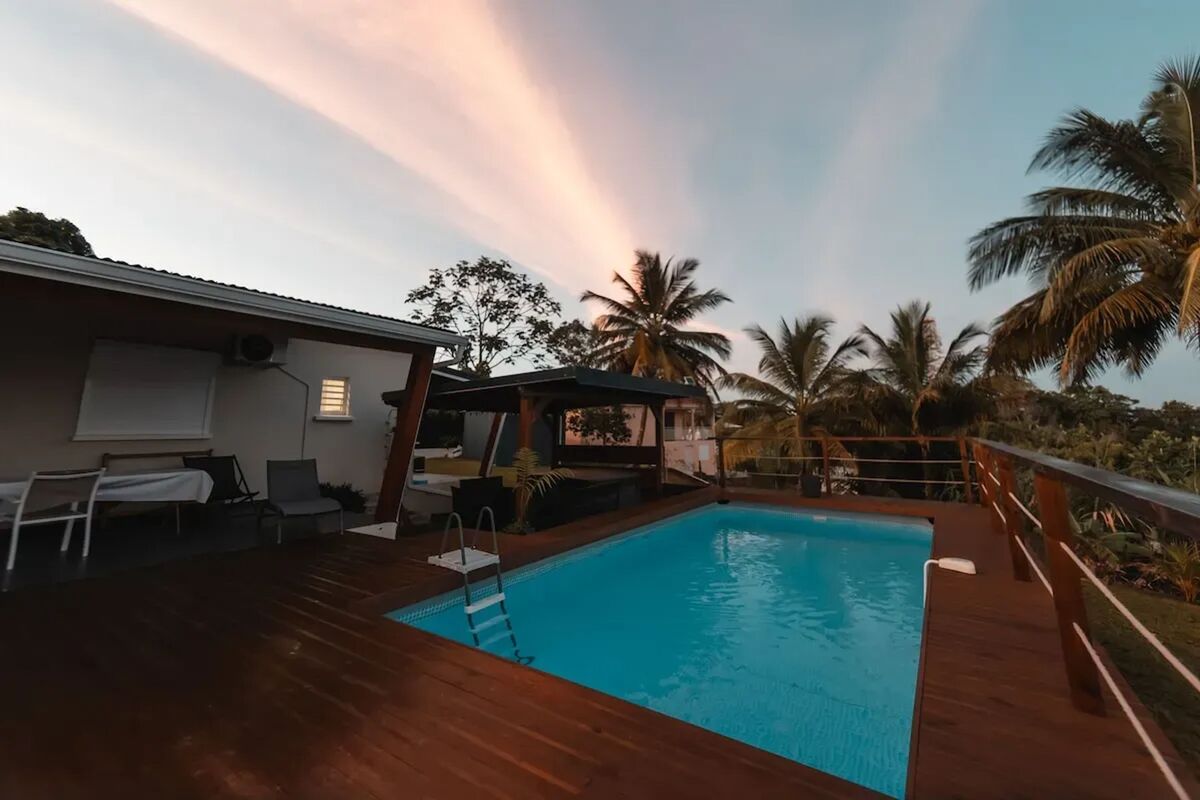 Villa 3 chambres avec piscine année à Sainte-Rose - Photo 3