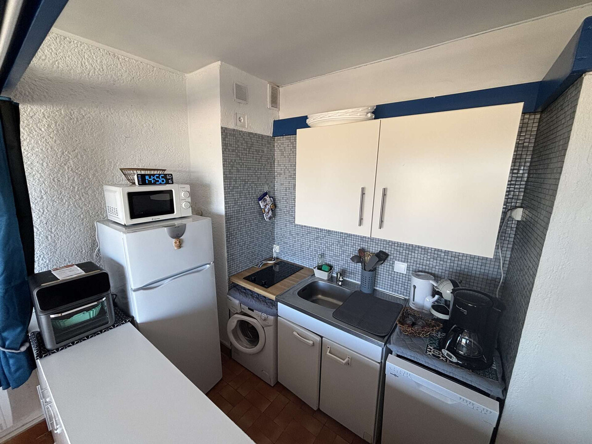 Appartement 2 pièces cabine Port-la-Nouvelle, 50 m plage - Photo 4