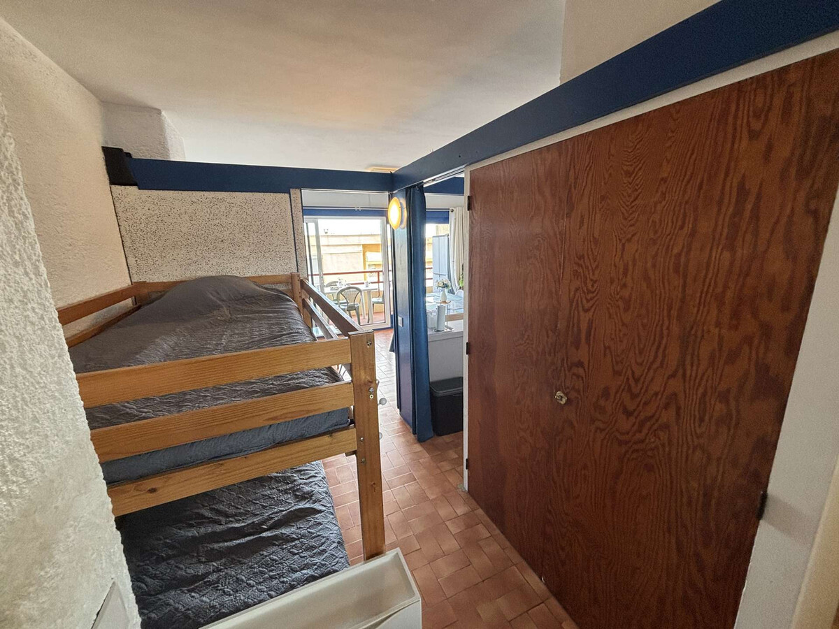 Appartement 2 pièces cabine Port-la-Nouvelle, 50 m plage - Photo 7