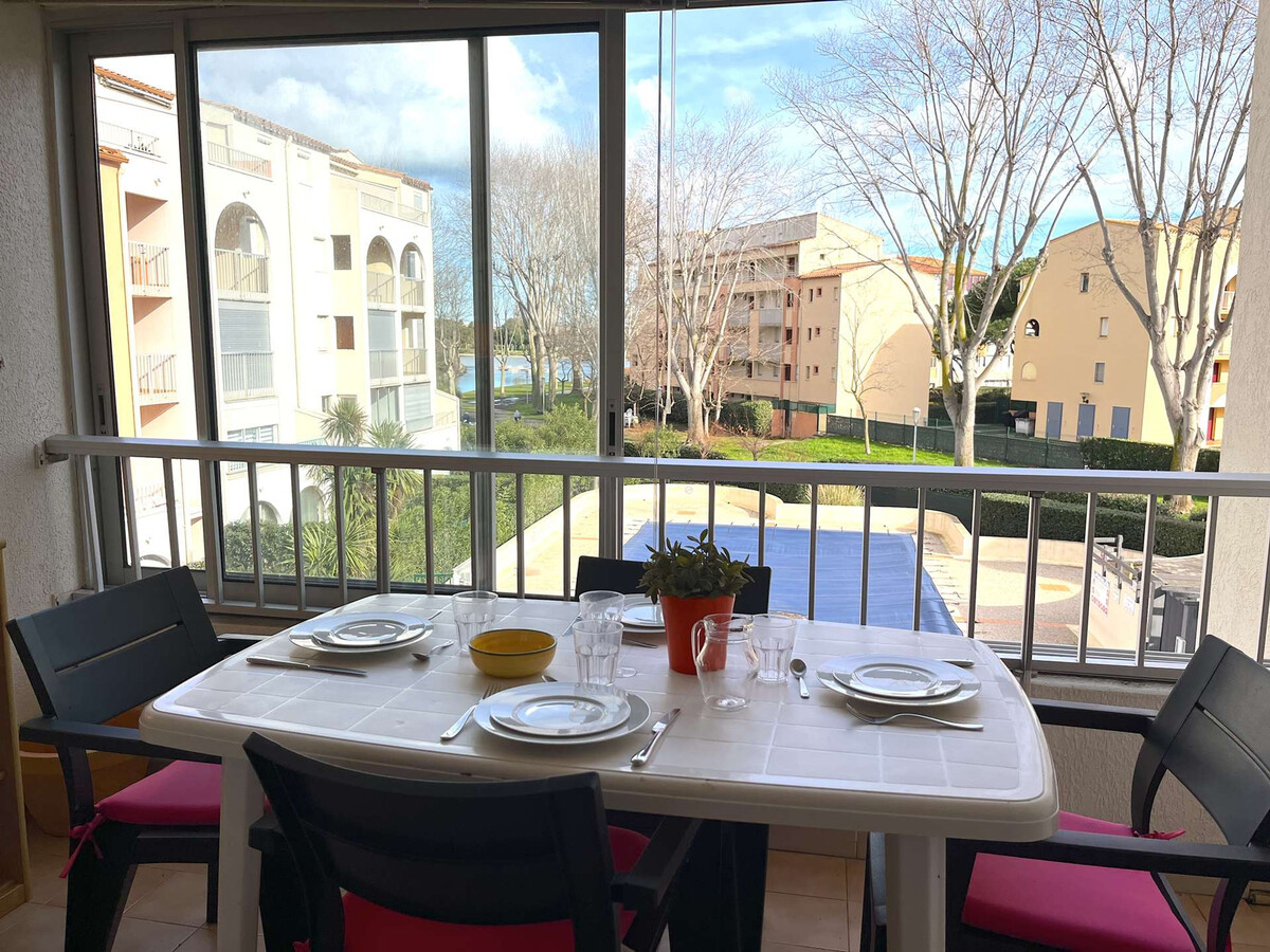Appt 2 pièces Cap d'Agde, parking et piscine - Photo 1