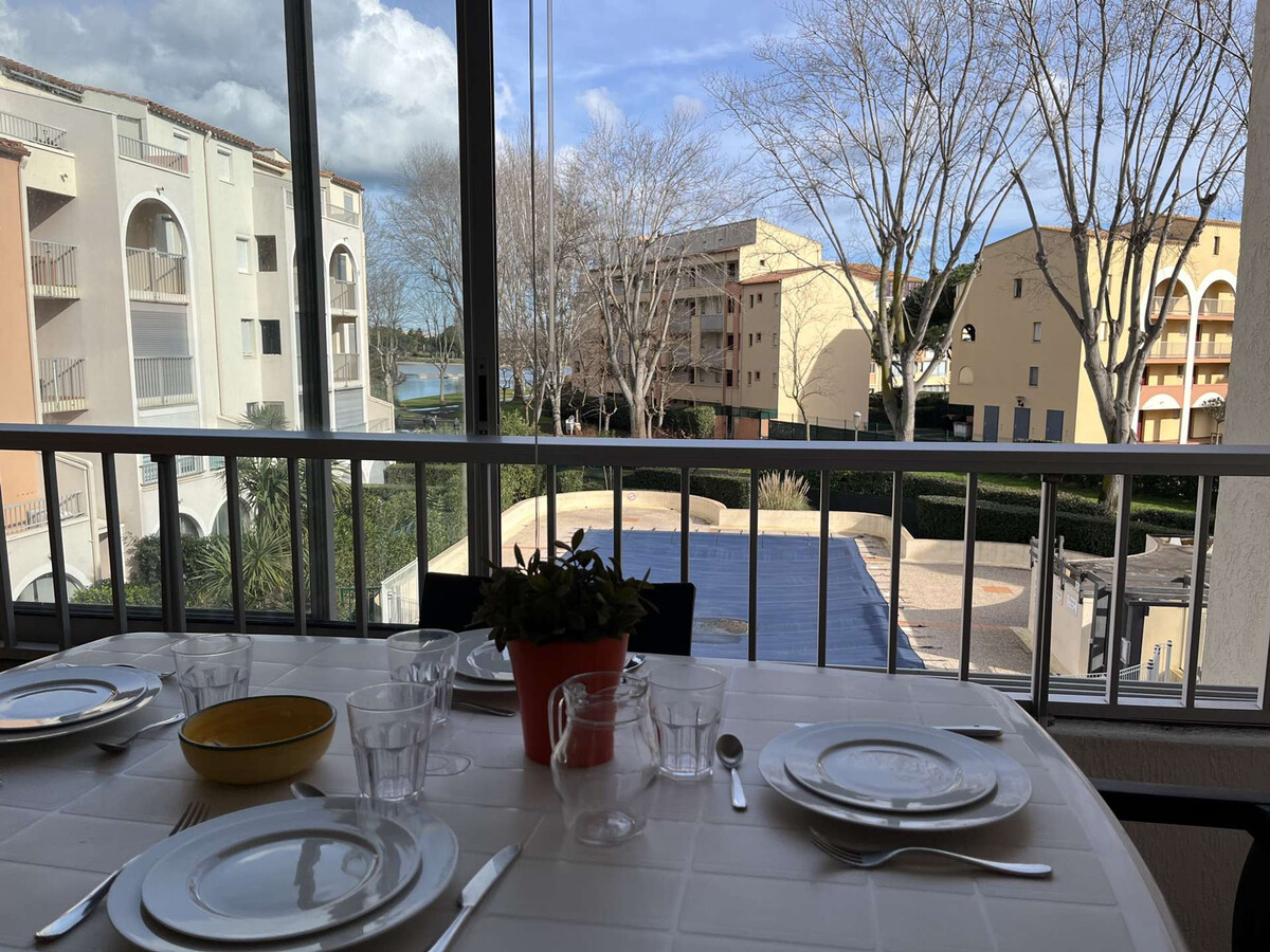 Appt 2 pièces Cap d'Agde, parking et piscine - Photo 15