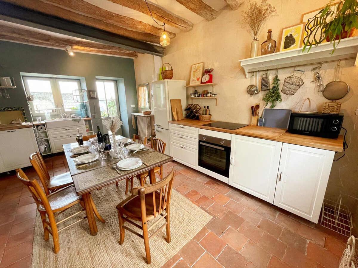 Gîte XIXè de charme à Candes-St-Martin avec jardin clos - Photo 2