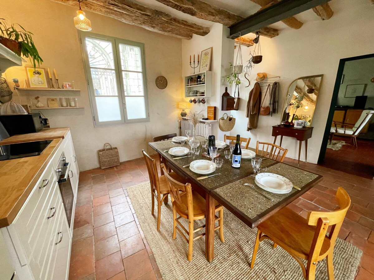 Gîte XIXè de charme à Candes-St-Martin avec jardin clos - Photo 7