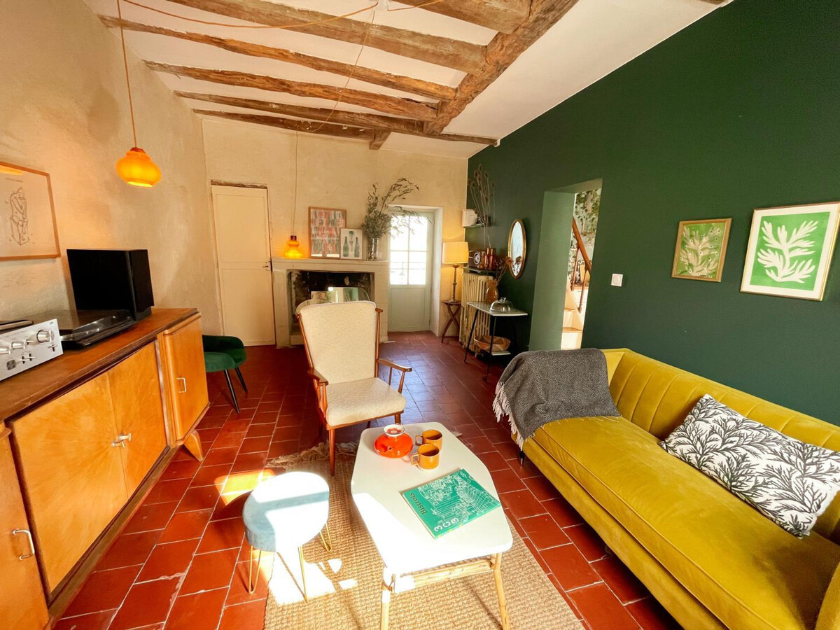 Gîte XIXè de charme à Candes-St-Martin avec jardin clos - Photo 10