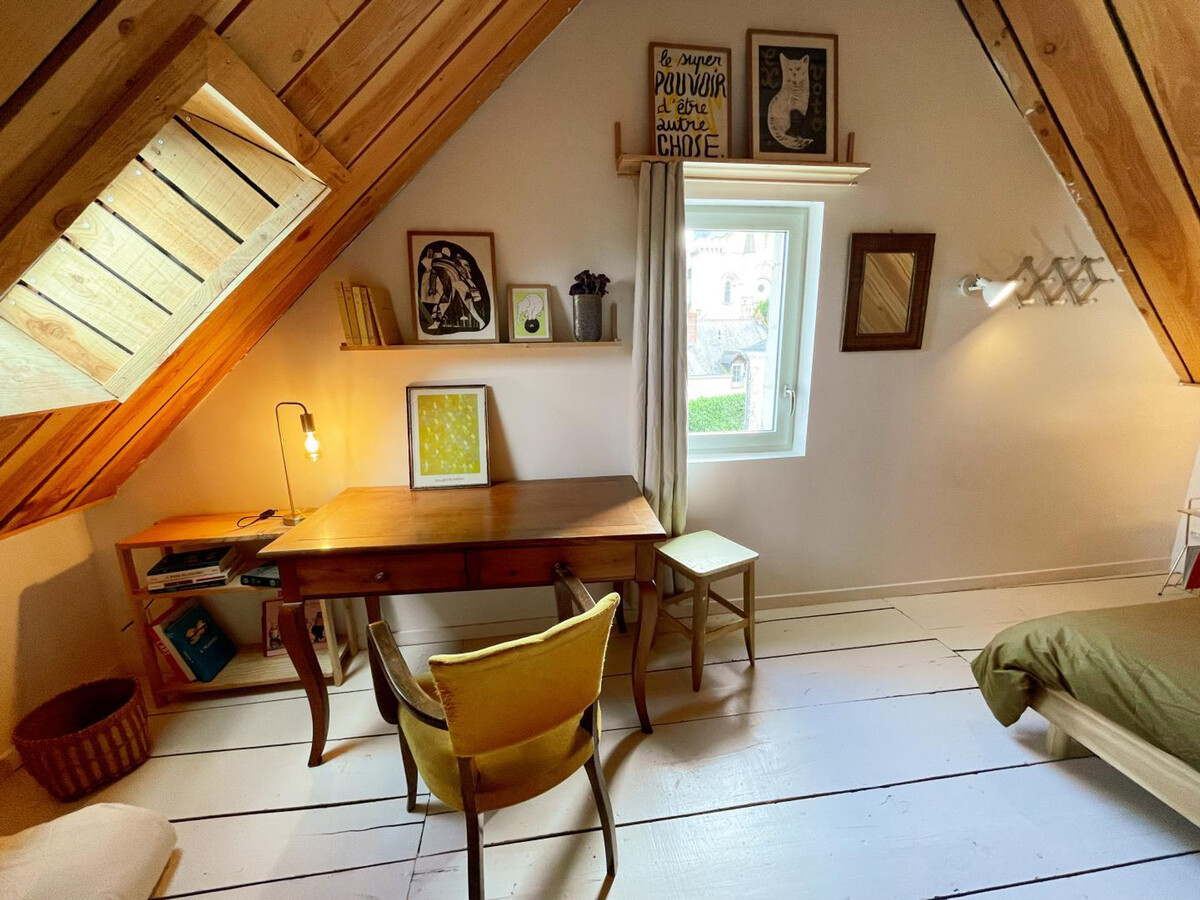 Gîte XIXè de charme à Candes-St-Martin avec jardin clos - Photo 21