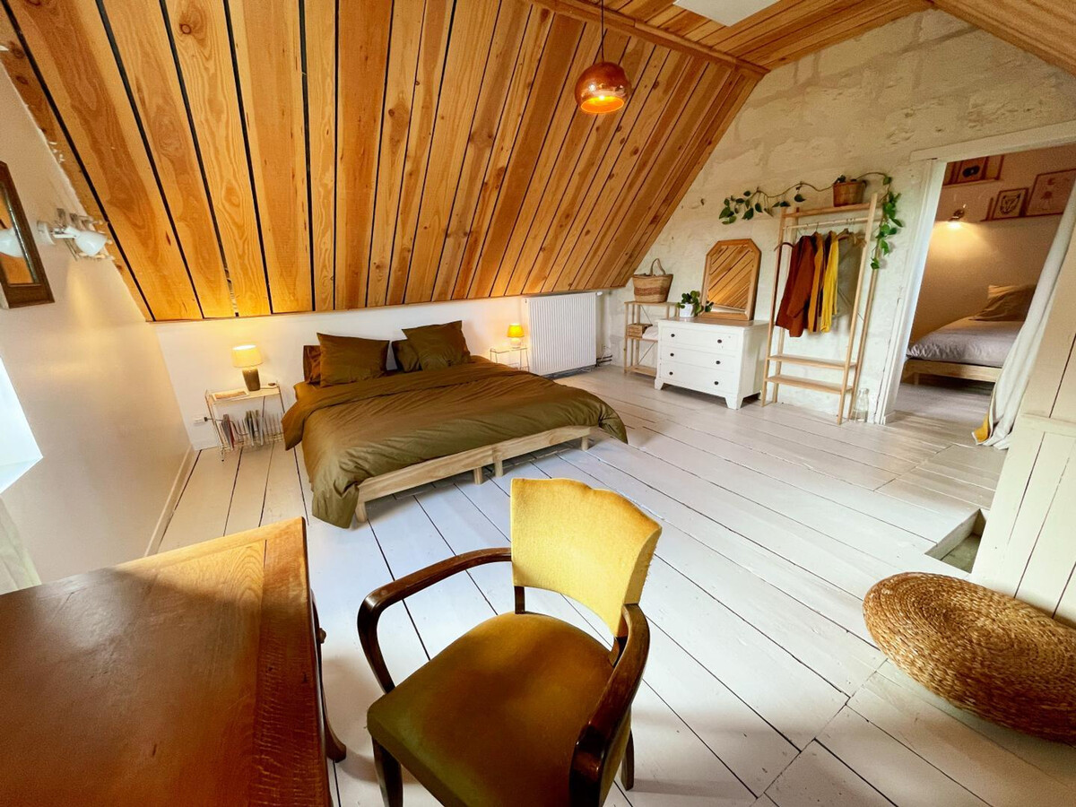 Gîte XIXè de charme à Candes-St-Martin avec jardin clos - Photo 22
