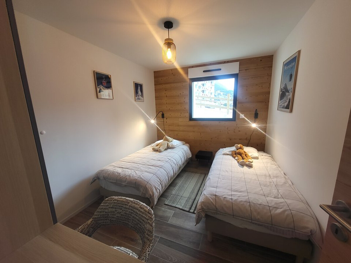 Appartement 6 pers. Montgenèvre, terrasse sud et parking - Photo 12