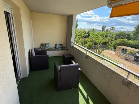 T2 climatisé avec terrasse plein sud-ouest à Sète : photo 4