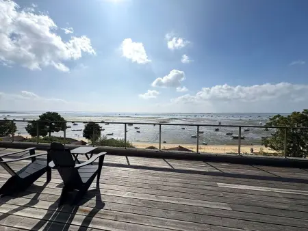 Location villa à Lège Cap Ferret, Villa dexception avec terrasses spacieuses à Cap-Ferret