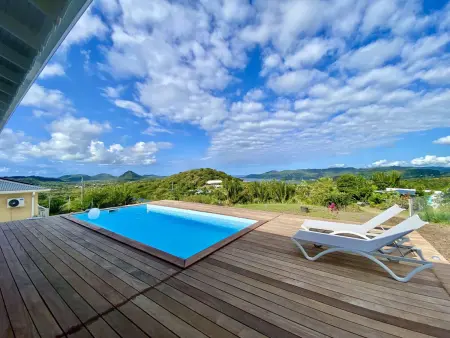 Villa neuve au Marin avec piscine privée et terrasse couverte - Photo 11